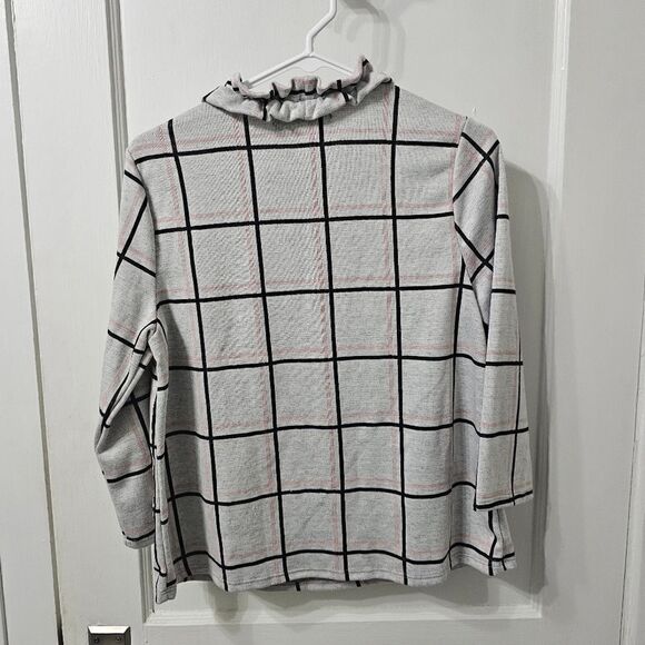 NWT Anthropologie Sunday in Brooklyn Ruffle neck cropped sleeve top sz xs - Picture 4 of 7